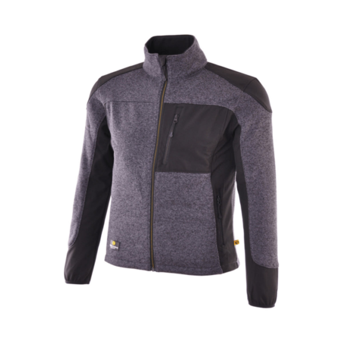 Hans Schäfer Smart Strickfleecejacke – Grau