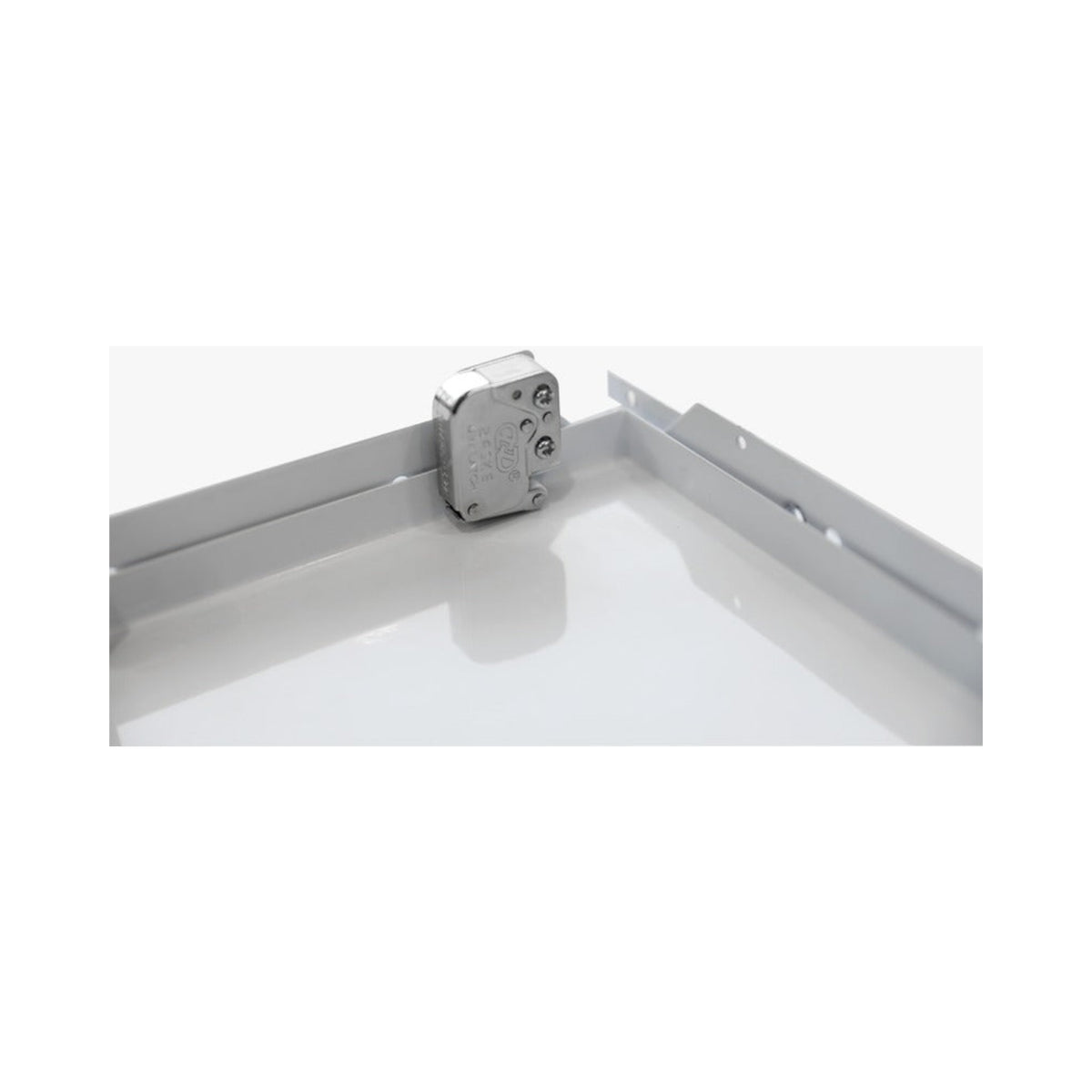 Revi-Klappe Blech SS-AP 230, 0,9mm, weiß, Klickverschluss